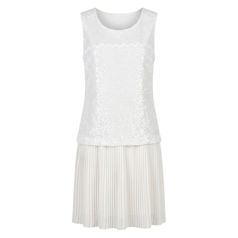 Robe en polyester blanc Trussardi Jeans pour femme