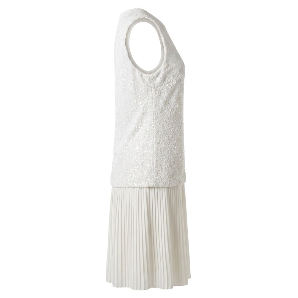 Robe en polyester blanc Trussardi Jeans pour femme