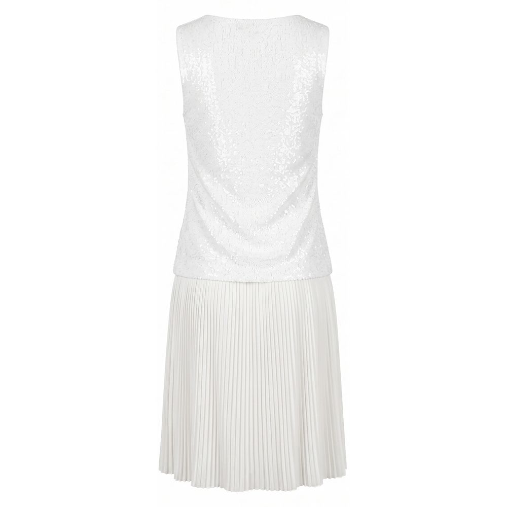 Robe en polyester blanc Trussardi Jeans pour femme