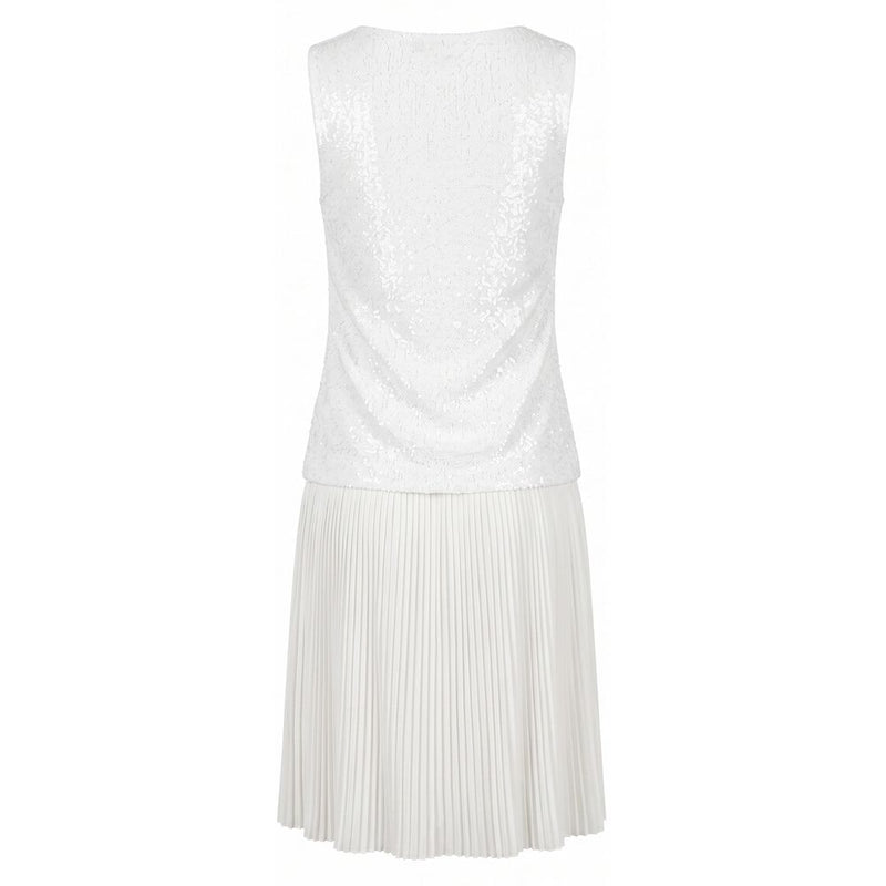 Robe en polyester blanc Trussardi Jeans pour femme