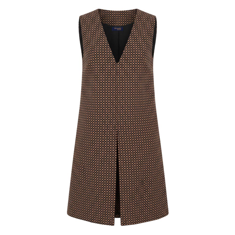 Robe femme Trussardi Jeans en polyester beige
