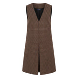 Robe femme Trussardi Jeans en polyester beige