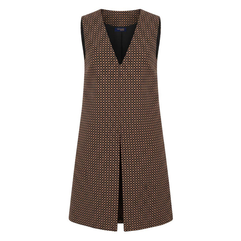 Robe femme Trussardi Jeans en polyester beige