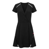 Robe Femme Trussardi Jeans Noire en Polyester