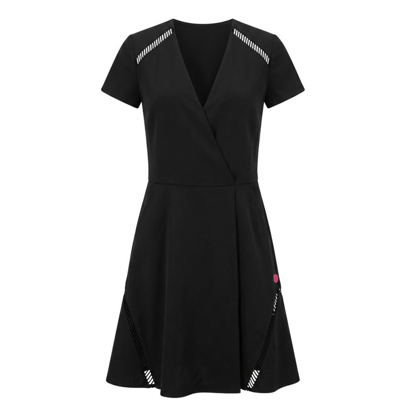 Robe Femme Trussardi Jeans Noire en Polyester