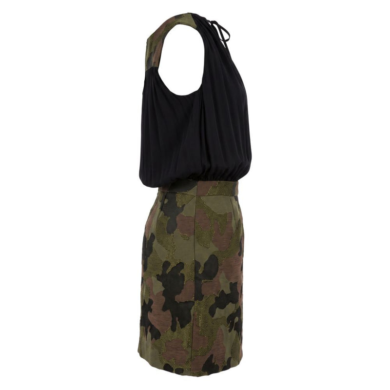 Robe Trussardi Jeans noire en coton pour femme