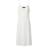 Robe Femme en Polyester Blanc Trussardi Jeans
