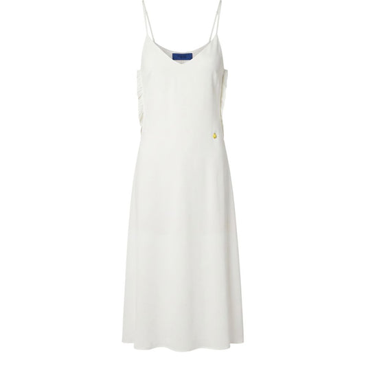 Robe Femme en Polyester Blanc Trussardi Jeans