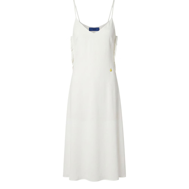 Robe Femme en Polyester Blanc Trussardi Jeans