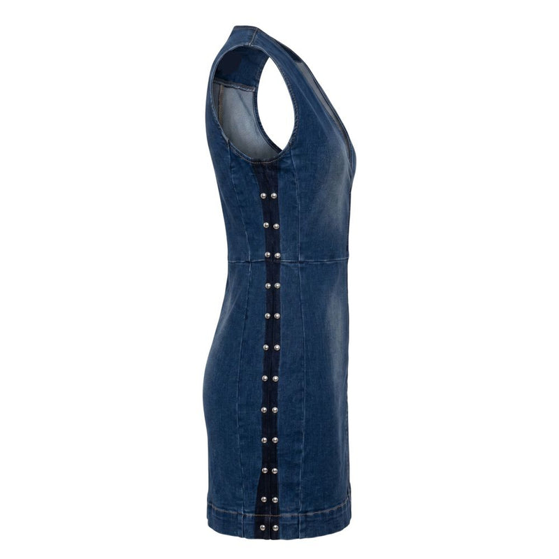 Robe femme Trussardi Jeans en coton bleu