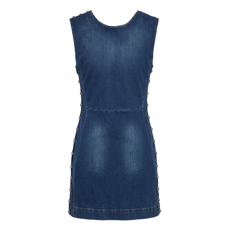 Robe femme Trussardi Jeans en coton bleu