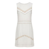 Robe femme Trussardi Jeans blanche en polyester
