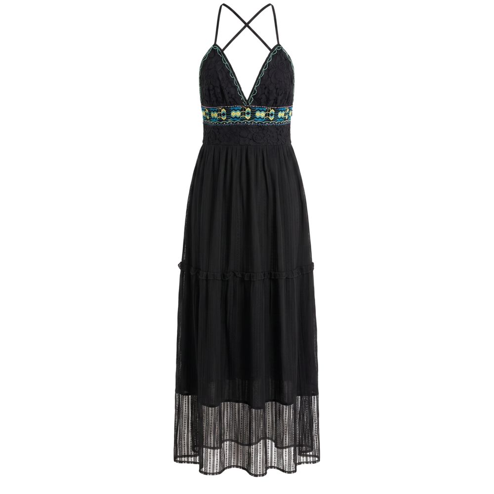 Robe en coton noir Trussardi Jeans pour femme