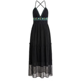 Robe en coton noir Trussardi Jeans pour femme