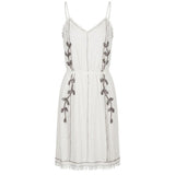 Robe femme Trussardi Jeans en coton blanc