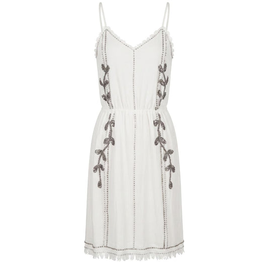 Robe femme Trussardi Jeans en coton blanc