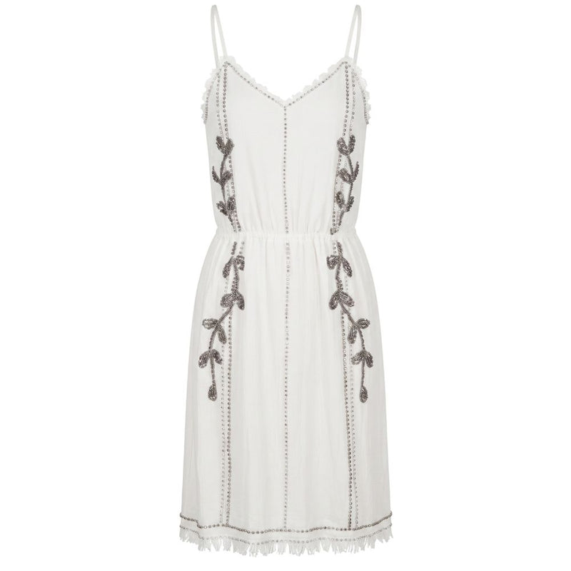 Robe femme Trussardi Jeans en coton blanc