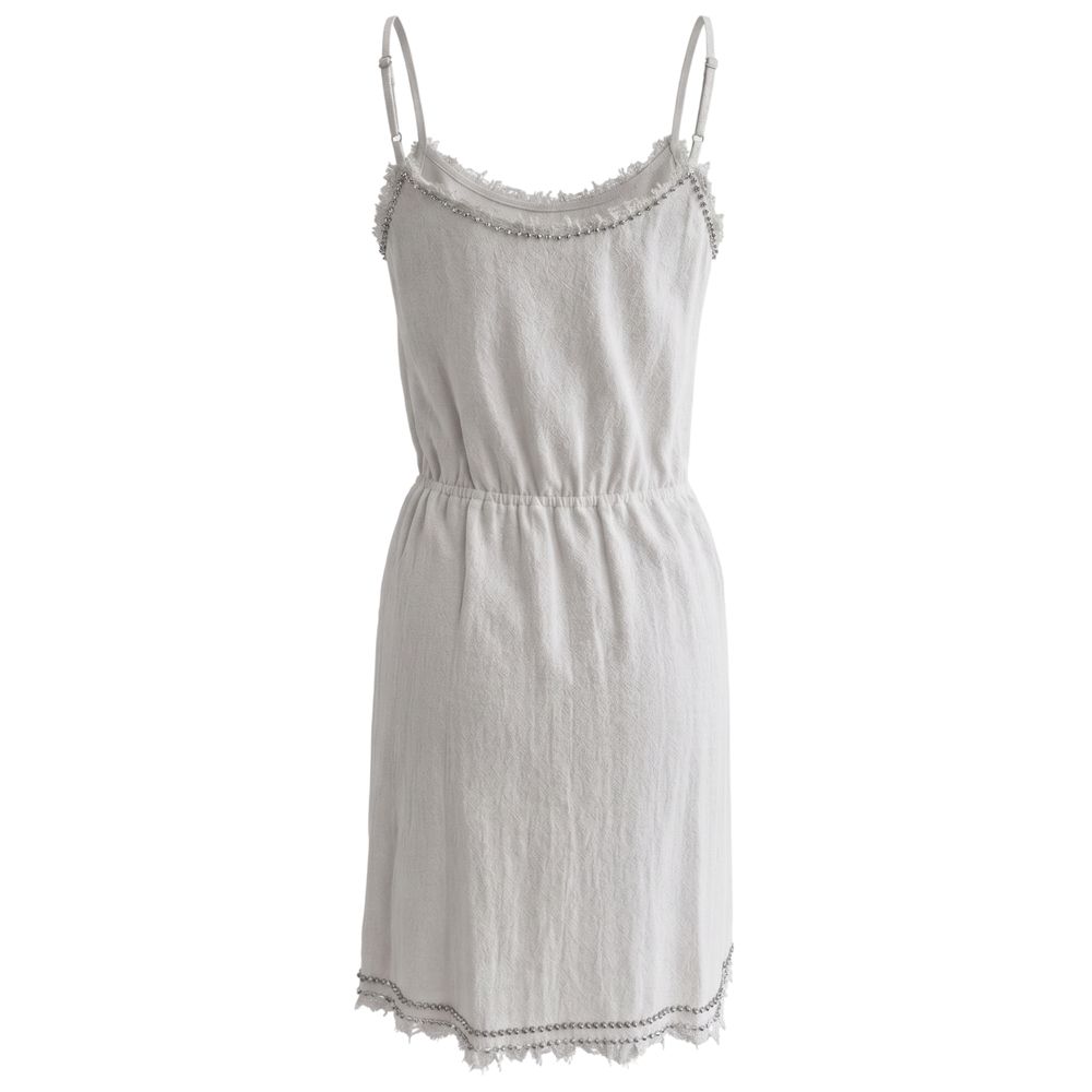 Robe femme Trussardi Jeans en coton blanc