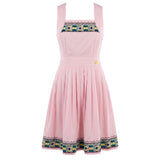 Robe Trussardi Jeans en coton rose pour femme