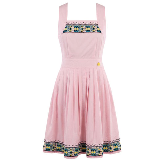 Robe Trussardi Jeans en coton rose pour femme