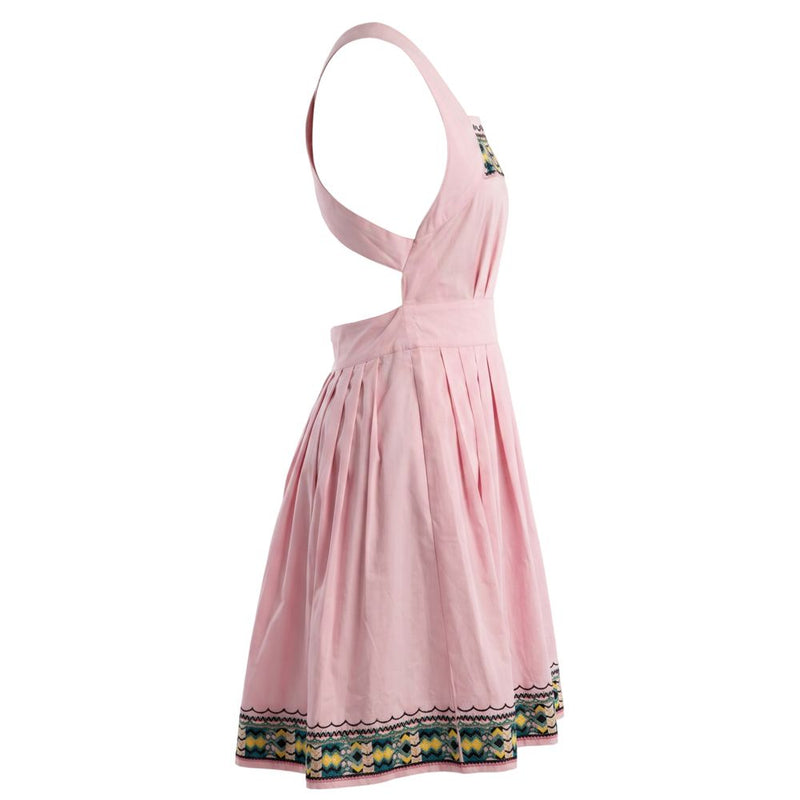 Robe Trussardi Jeans en coton rose pour femme