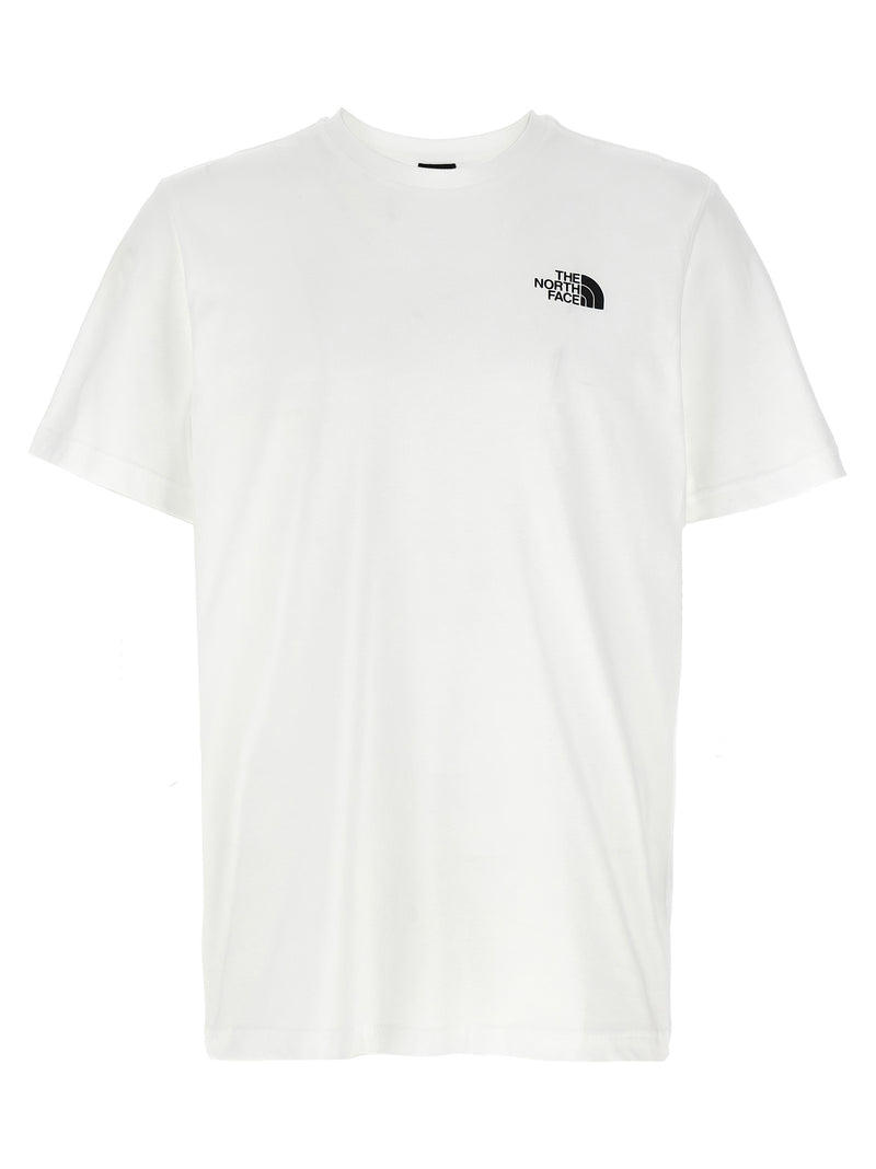 T-shirt bicolore en coton The North Face
