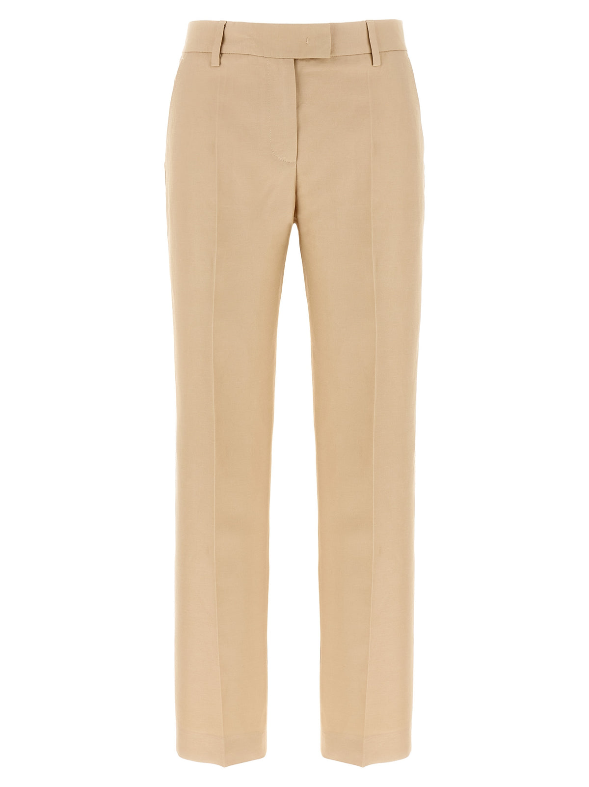 Pantalon chino Alberto Biani en viscose beige