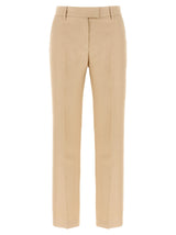 Pantalon chino Alberto Biani en viscose beige