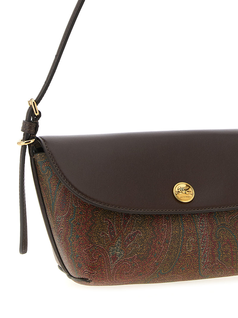 Sac porté épaule Etro en coton multicolore