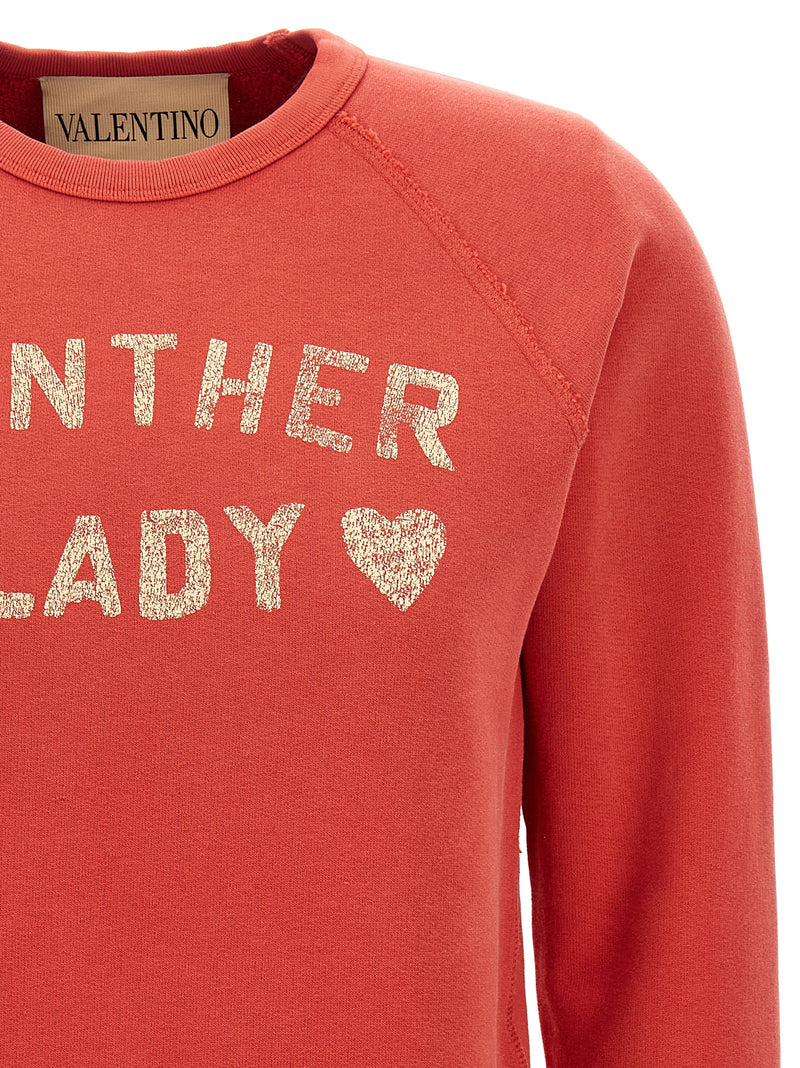 Sweat-shirt Valentino Garavani en coton multicolore