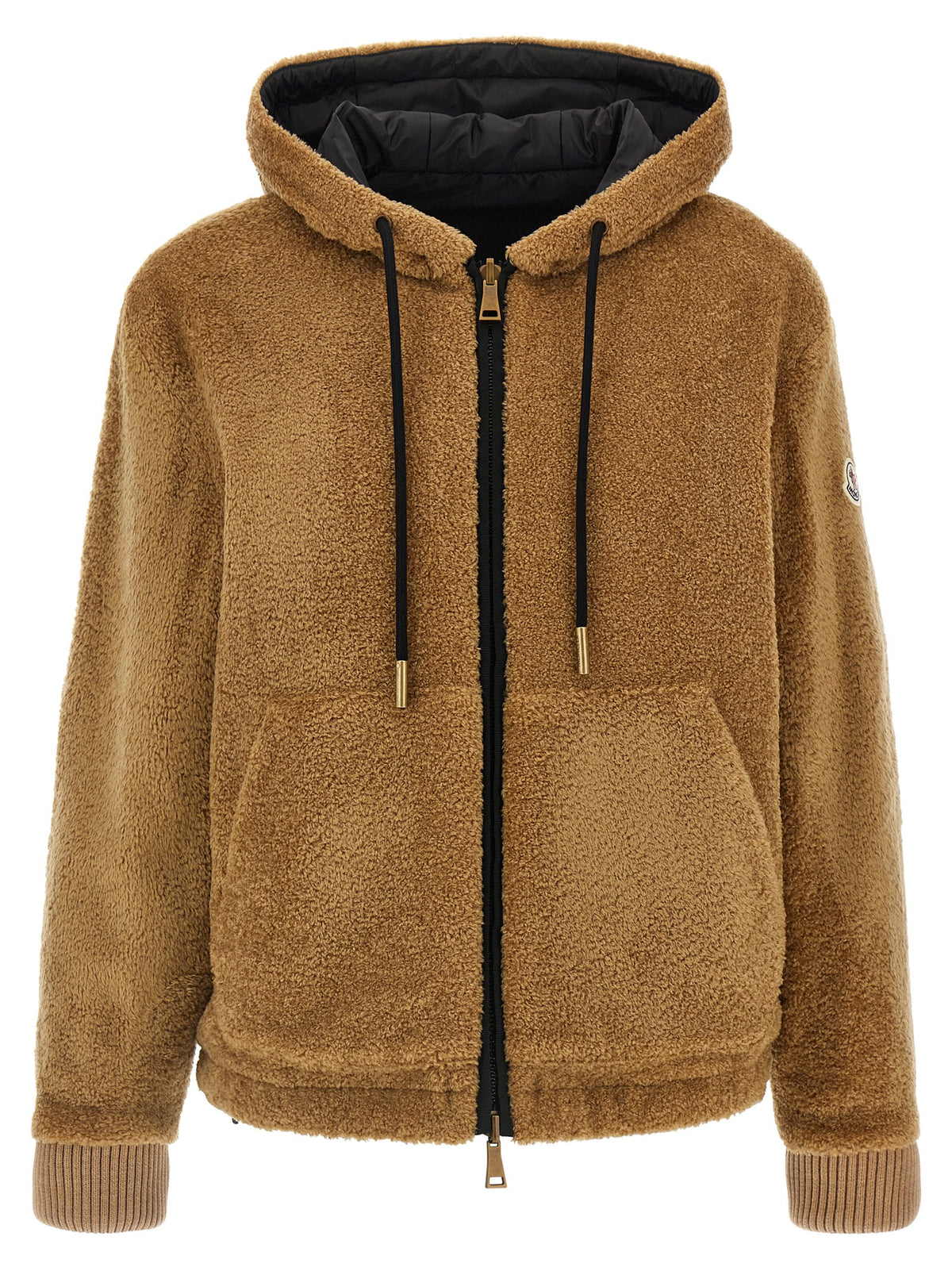 Moncler Doudoune en plume de marabout multicolore
