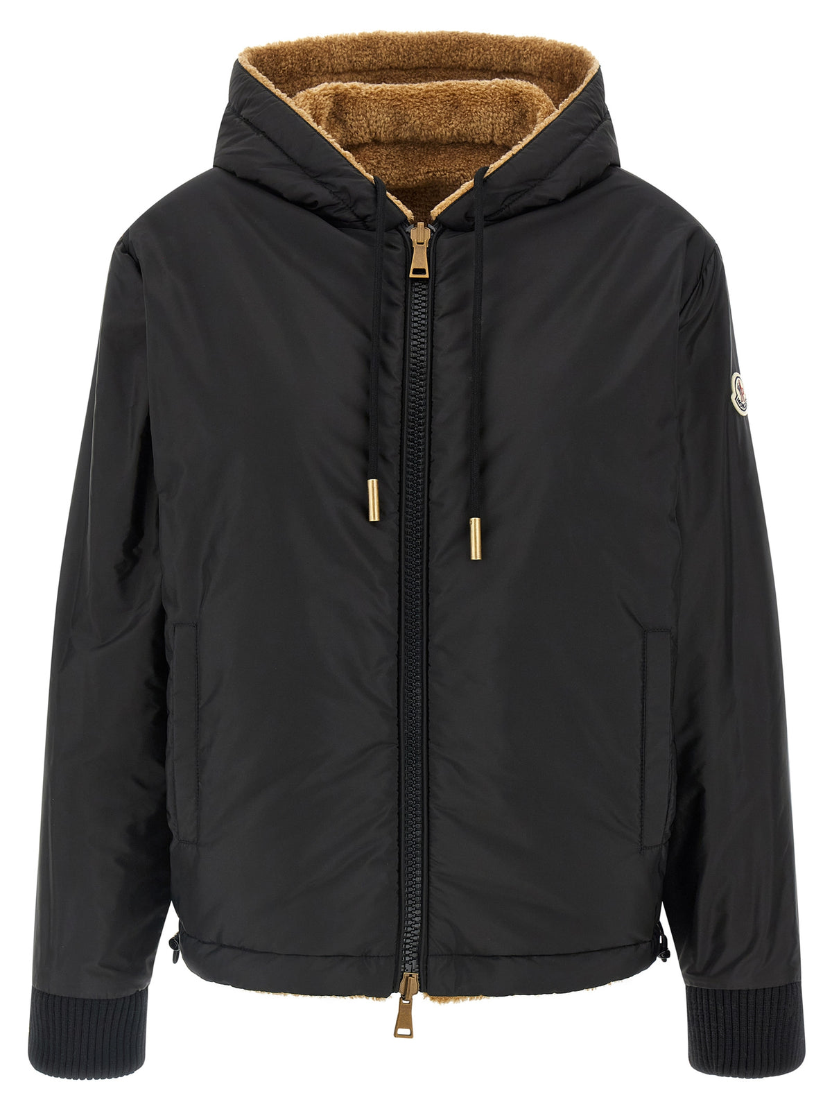 Moncler Doudoune en plume de marabout multicolore