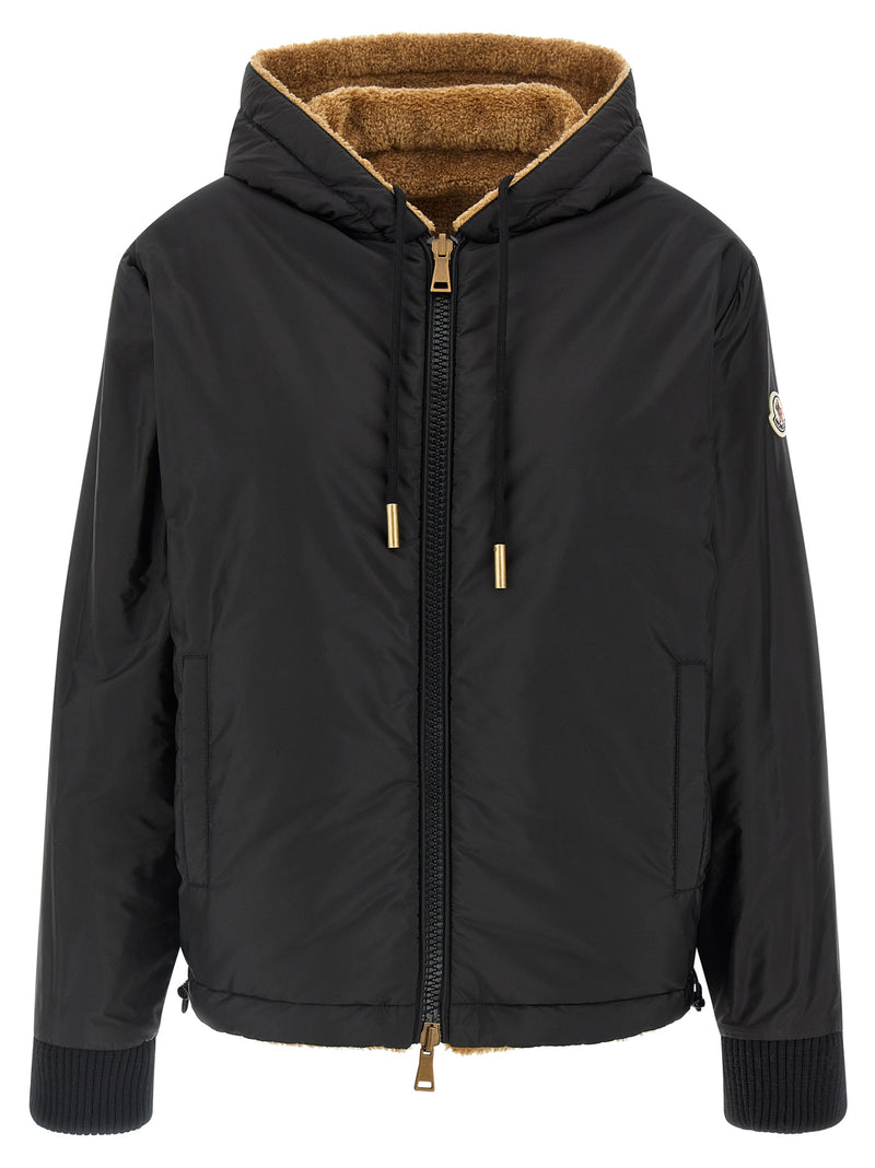 Moncler Doudoune en plume de marabout multicolore