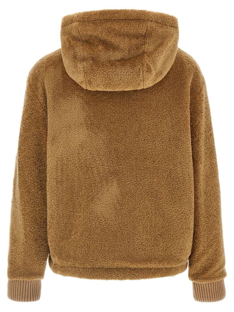 Moncler Doudoune en plume de marabout multicolore