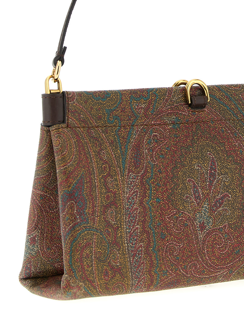 Pochette Etro marron en PVC