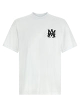 T-shirt bicolore en coton Amiri