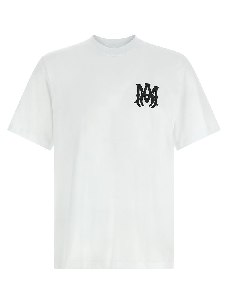 T-shirt bicolore en coton Amiri