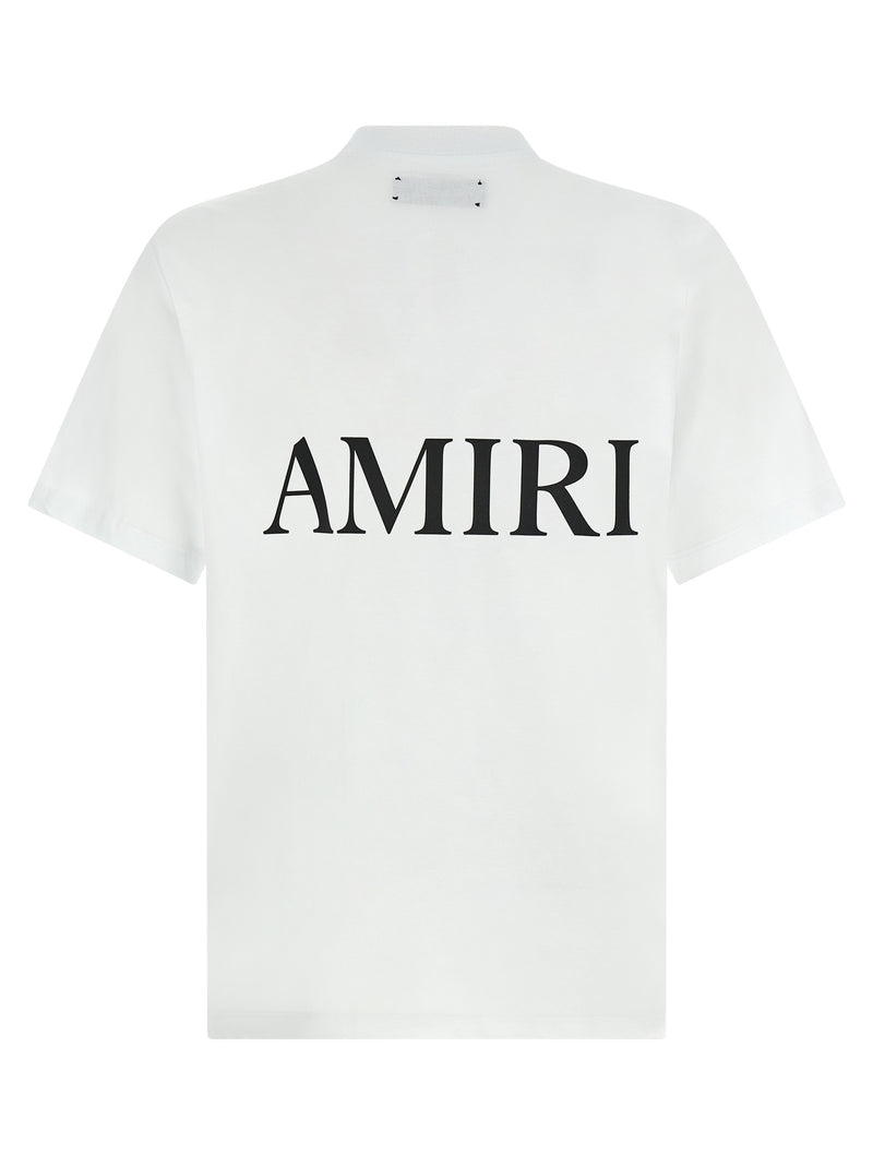 T-shirt bicolore en coton Amiri