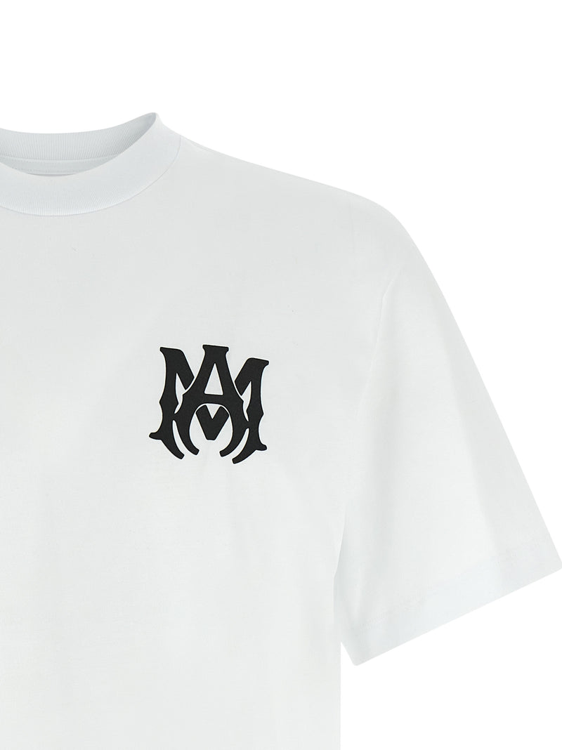 T-shirt bicolore en coton Amiri