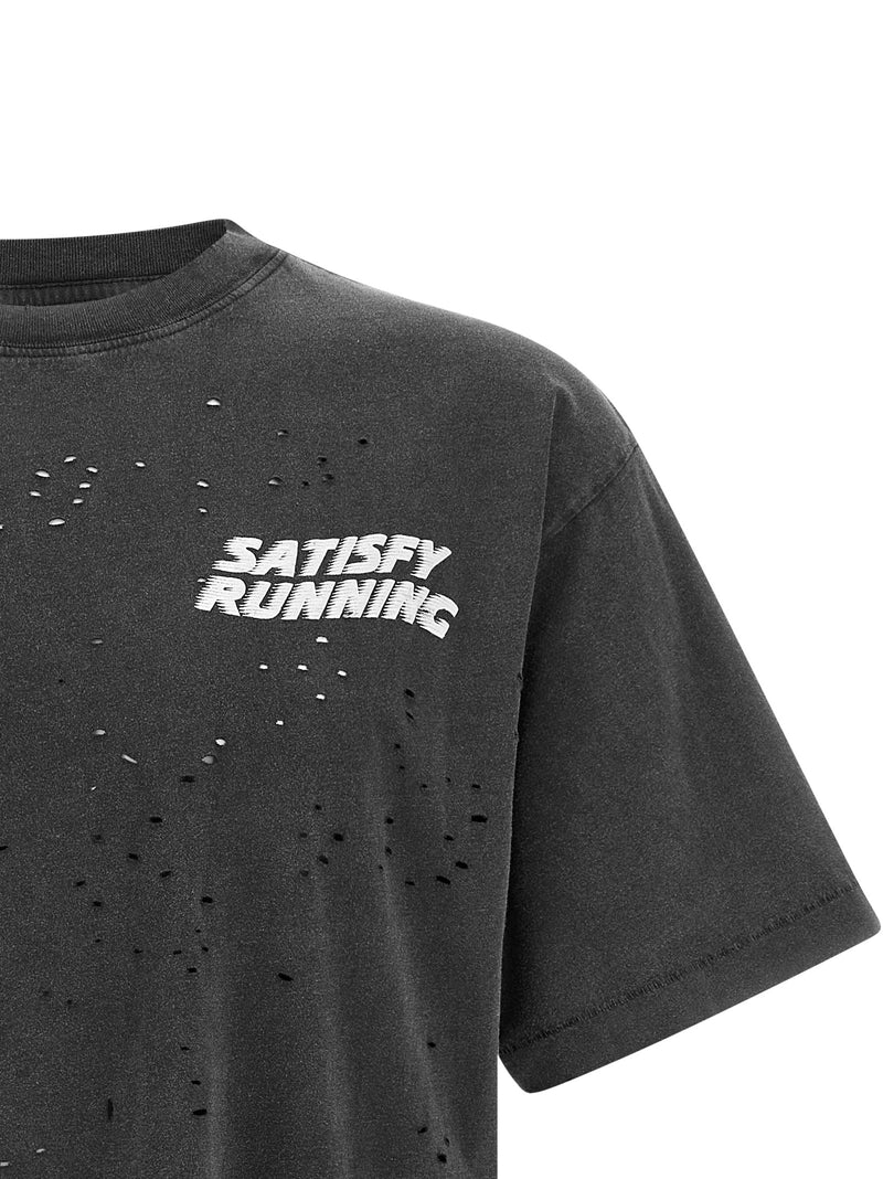 T-shirt SATISFY en Coton Biologique Noir