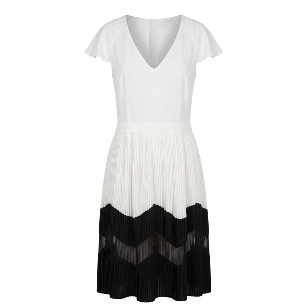 Robe en polyester blanc Trussardi Jeans pour femme
