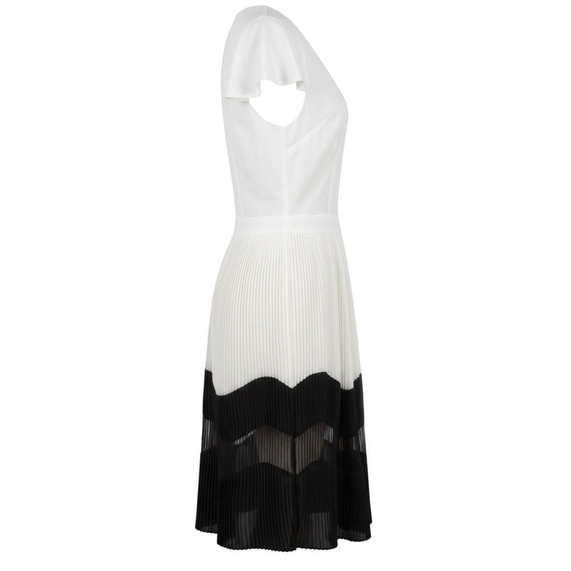 Robe en polyester blanc Trussardi Jeans pour femme