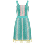 Robe en coton vert Trussardi Jeans pour femme