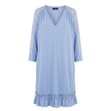 Robe en polyester bleu Trussardi Jeans pour femme