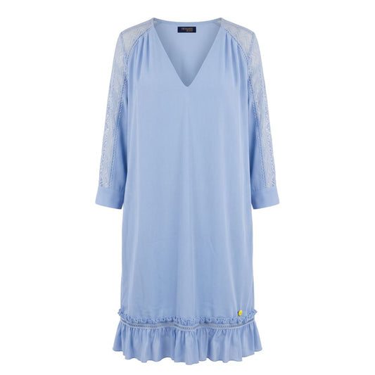 Robe en polyester bleu Trussardi Jeans pour femme