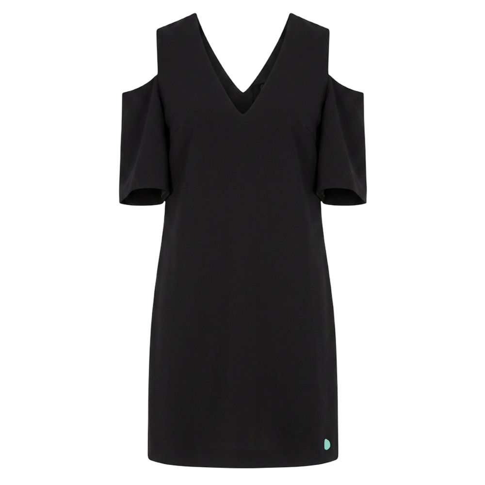 Robe noire en polyester Trussardi Jeans pour femme