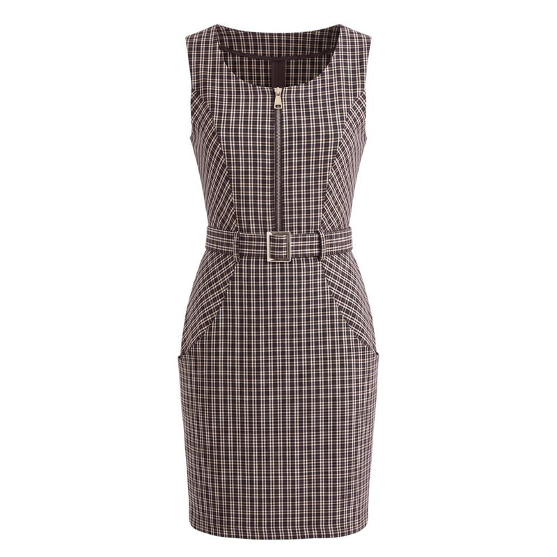 Robe Trussardi Jeans noire en coton pour femme