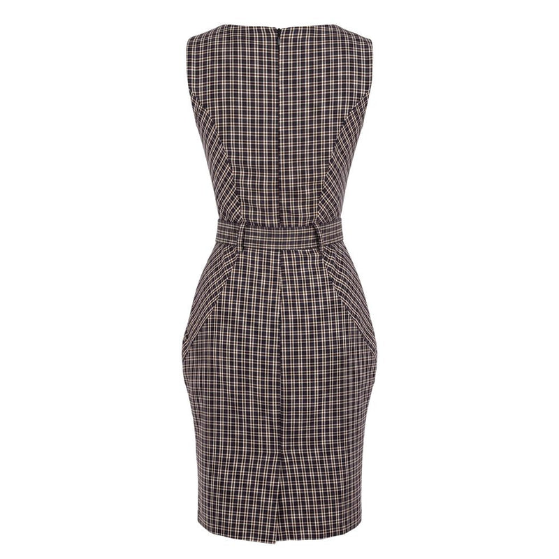 Robe Trussardi Jeans noire en coton pour femme
