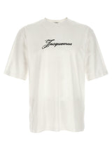 T-shirt en coton blanc Jacquemus