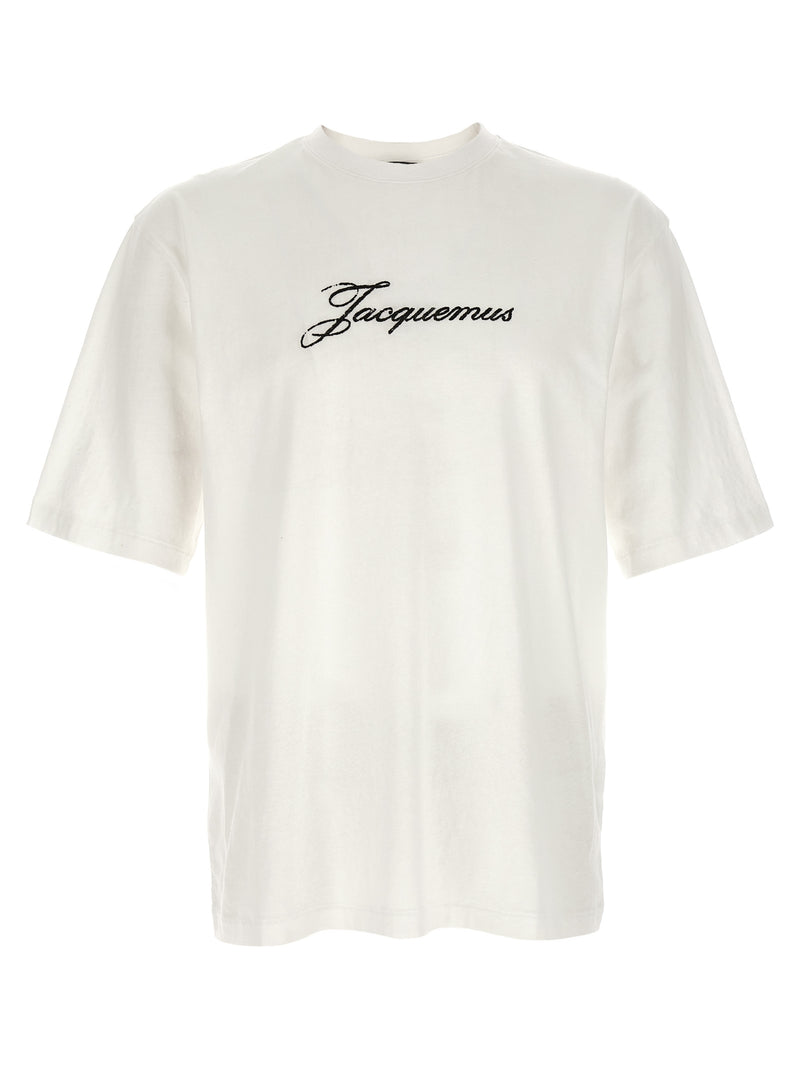 T-shirt en coton blanc Jacquemus